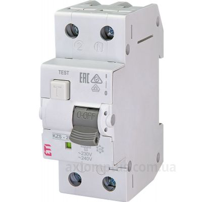 Дифференциальный автомат ETI 002173325 KZS-2M C 20/0.3 тип AC (10kA)