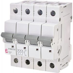 Автоматический выключатель ETI 276341102 ETIMAT P10 3p+N C 63A (10kA)