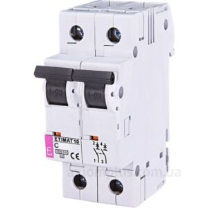 Автоматический выключатель ETI 002133722 ETIMAT 10 2p C 63А (6 kA)
