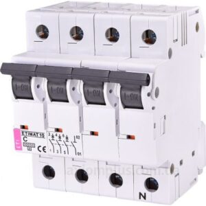 Автоматический выключатель ETI 002136719 ETIMAT 10 3p+N C 32А (10 kA)