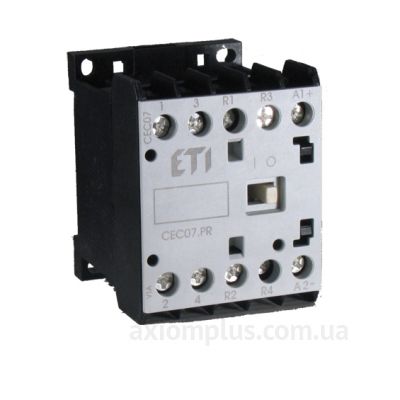 Миниатюрный контактор ETI 004641074 CEC 12.10-24V-50/60Hz (12A, 5.5kW, AC3)