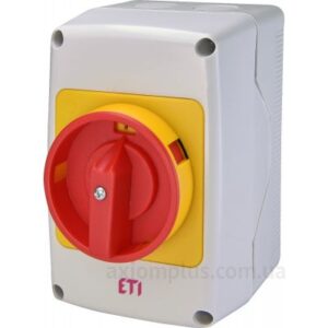 Кулачковый переключатель в корпусе ETI 004773182 CS 25 92 PNGLK (4p «0-1» IP65 25A блок)