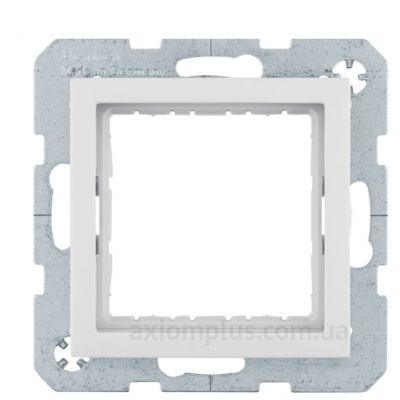 Рамка адаптер Berker S.1/B.3/B.7 14408982 для Systo 45х45 (белая)