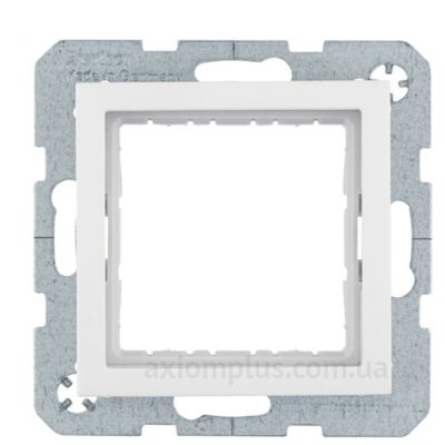 Рамка адаптер Berker S.1/B.3/B.7 14408989 для Systo 45х45 (полярная белизна)