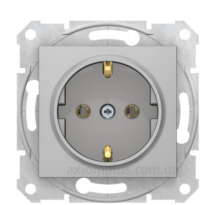 Розетка Schneider Electric Sedna SDN3001860 с заземлением (алюминий)
